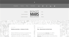 Desktop Screenshot of benoitmars.com